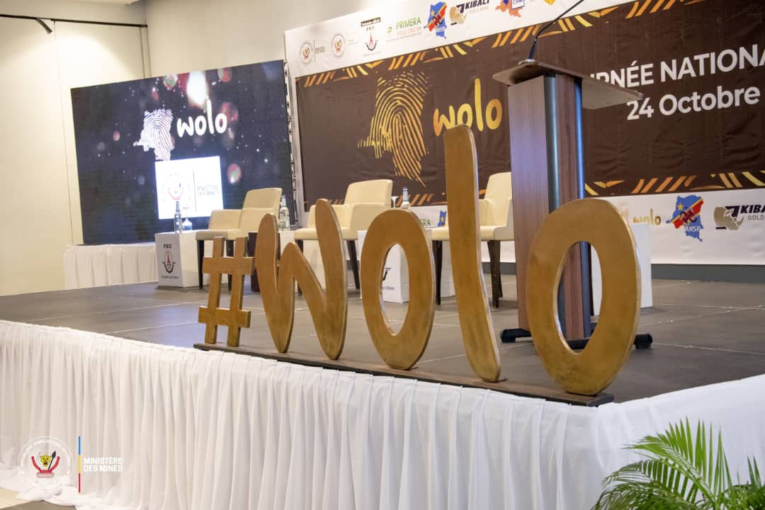 Le Vice Ministre des Mines Godard MOTEMONA a donné le go de la première édition de la journée nationale de l’or dénommée WOLO