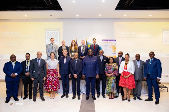 La souveraineté minière avec le lancement officiel du programme PanAfGeo+ INVEST, ce mardi 17 mars 2026, au Pullman Kinshasa Grand Hôtel.